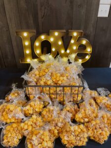 wedding popcorn